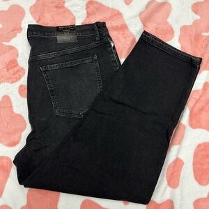 Banana Republic Straight Black Jeans